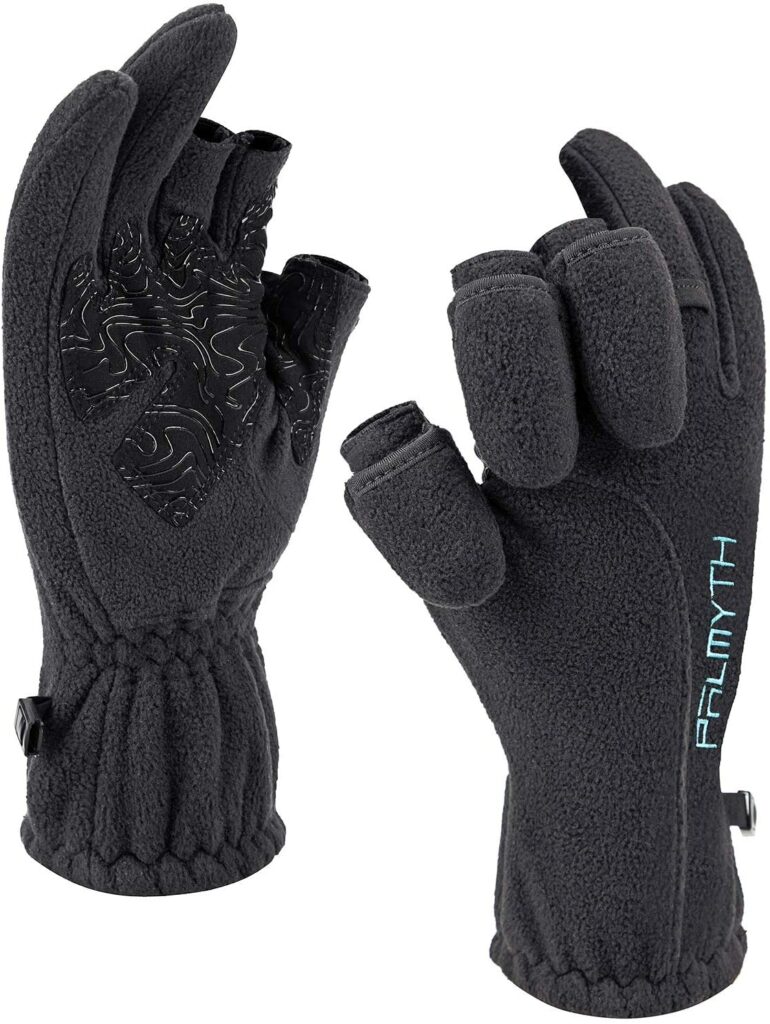 Palmyth Magnetic Fleece Fishing Gloves