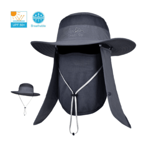 LCZTN Outdoor Sun Cap for Men & Women Breathable Wide Brim Fishing Hat