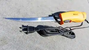 PRO Stainless Steel Electric Fillet Knife With 8” Freshwater Blade
