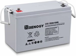 Renogy Deep Cycle AGM Battery 12V 100Ah