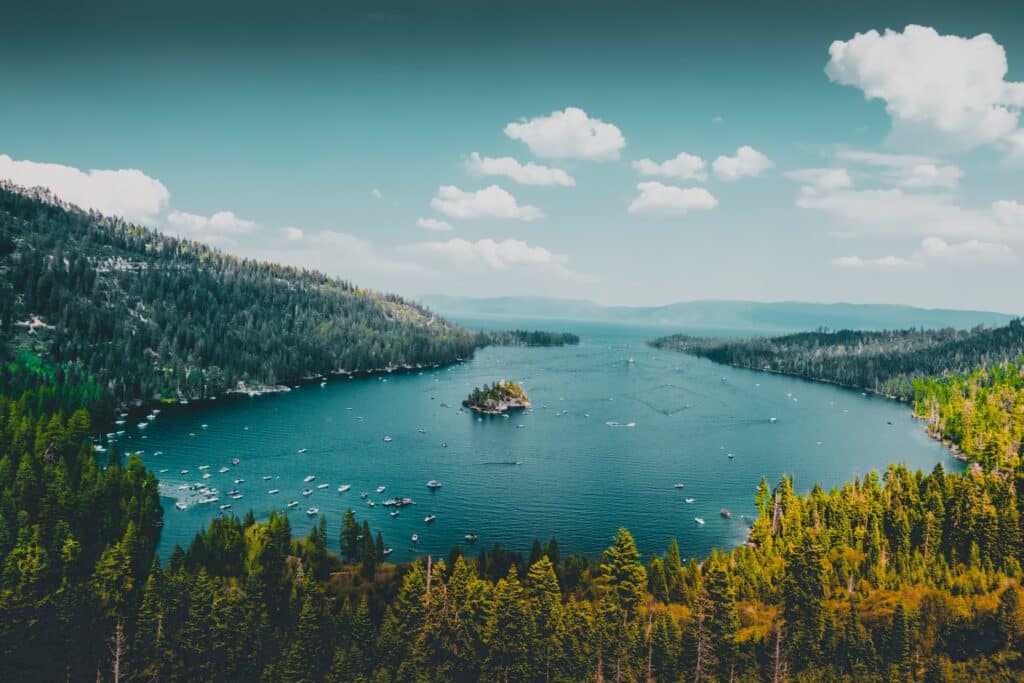 Lake Tahoe for kayaking